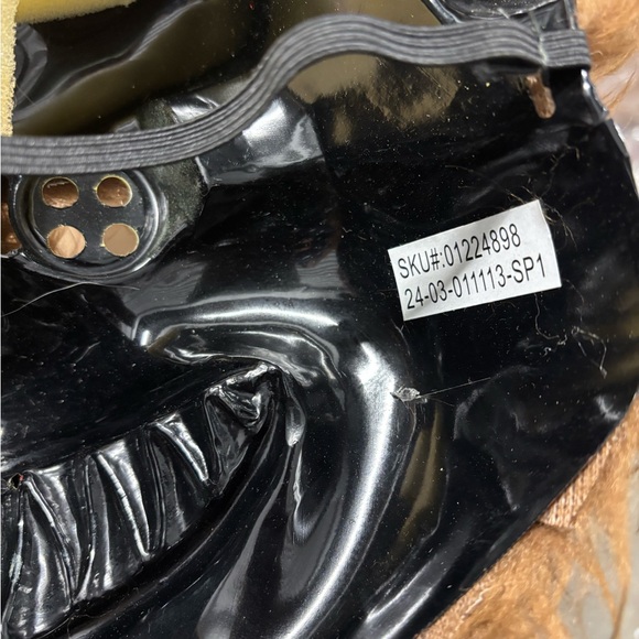 Brown Scary Teddy Bear Half Mask Spirit Halloween - Picture 5 of 5